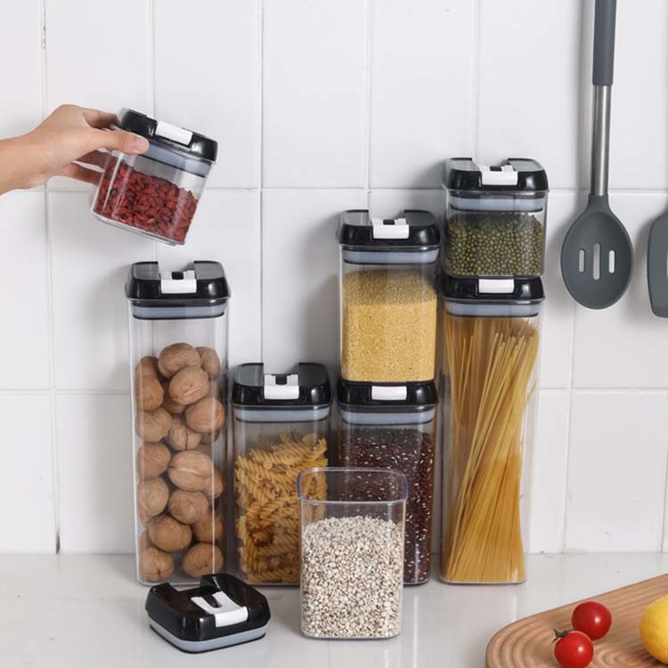 China 5 Grids Glass Food Storage Container Sets Transparent on sale