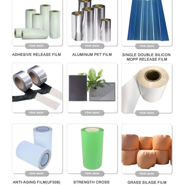 Customizable Length Opaque Heat Transfer Metalized PET Film With Heat Resistance Up To 150C