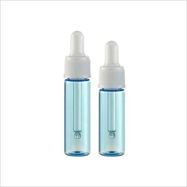 Transparent Luxury Dropper Bottle 10ml 15ml 20ml 25ml PET With Cap