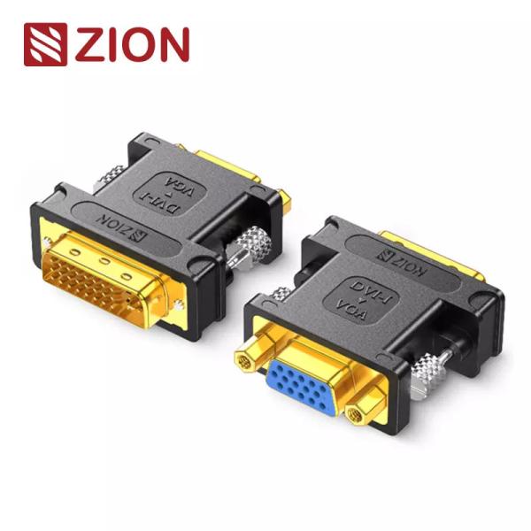 Quality DVI24+5 Male To VGA Female Adapter Seamless DVI To VGA Video Conversion For Display Connectivity for sale