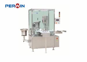 China Vial Filling Capping And Labeling Machine For Small Volume Round Bottles on sale