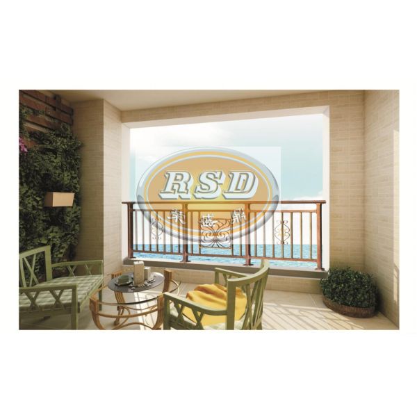 Galvanized Zinc Steel Safety Railing for Indoor Outdoor Use