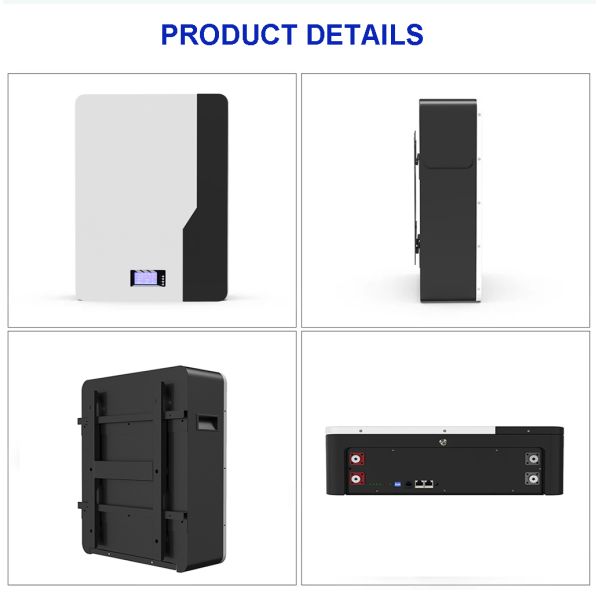 51.2V 10kWh Wall Mount Lifepo4 Battery AKKU 6000 Cycles 5kWh 15kWh 30kWh