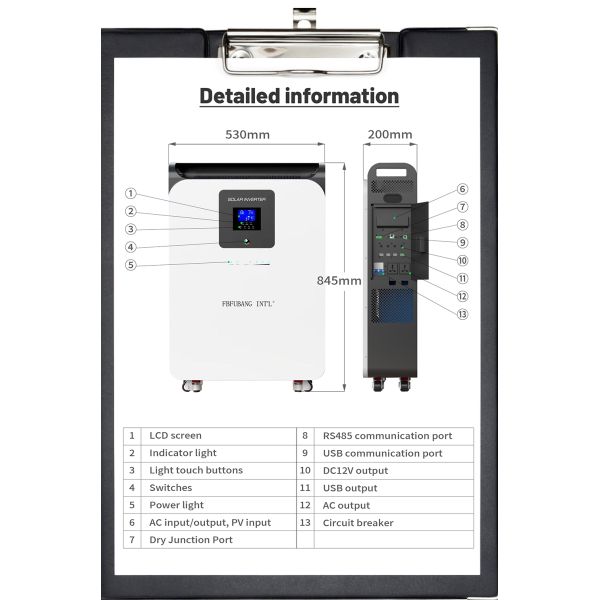 Home Solar Lithium Battery , 48v Solar Lifepo4 Battery Packs
