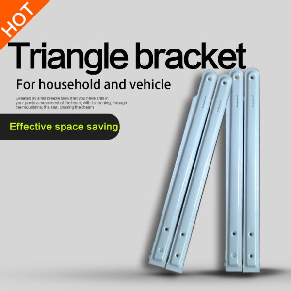 Foldable table frame tripod bracket support desktop bracket auto parts wall-type folding table bracket