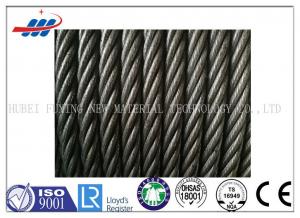 China Dia 10mm Steel Core Wire Rope 8x19S+IWRC For Hoisting / Construction on sale
