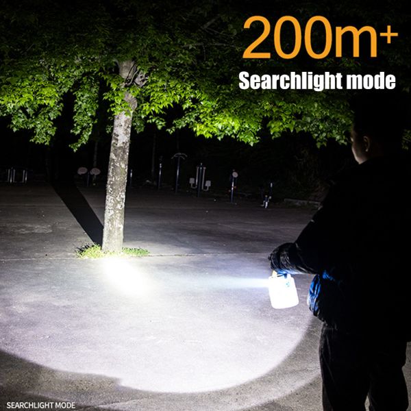 IPX6 Solar LED Tent Light USB Rechargeable Bulb Emergency Power Supply