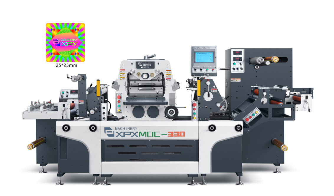 China Professional Blank Label Die Cutting Machine Versatile 380V / 40A wholesale