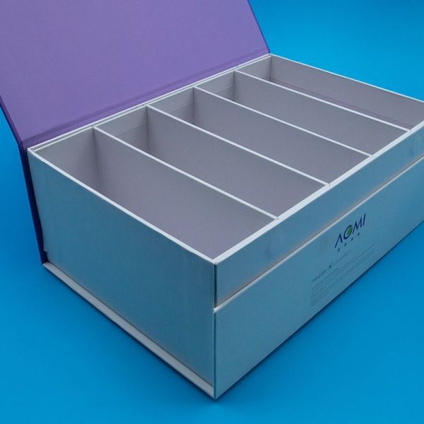 Custom Black Luxury Rigid Magnetic Gift Perfume Box Packaging Cosmetic Bottle Paper Cardboard Packaging Skincare Set Essential Oil Boxes