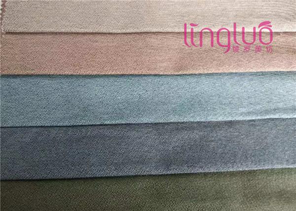 Quality Rain Silk Linen Light Blue Linen Fabric Multicolor 100% Polyester for sale
