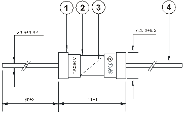 IEC Standard 250V 3.6x10mm 5x20mm 6x30mm Fast Blow Ceramic Tube Fuse Miniature Cartridge Fuse 5A For Divine Lighting