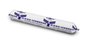 SS861 Good Extrusion Applicability Silicone Joint Sealant For Road And Railways 590ml Sausage Package