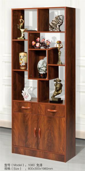 Quality Space Saving Curio Display Shelf , MDF Curio Shelf Reliable Classic Design for sale
