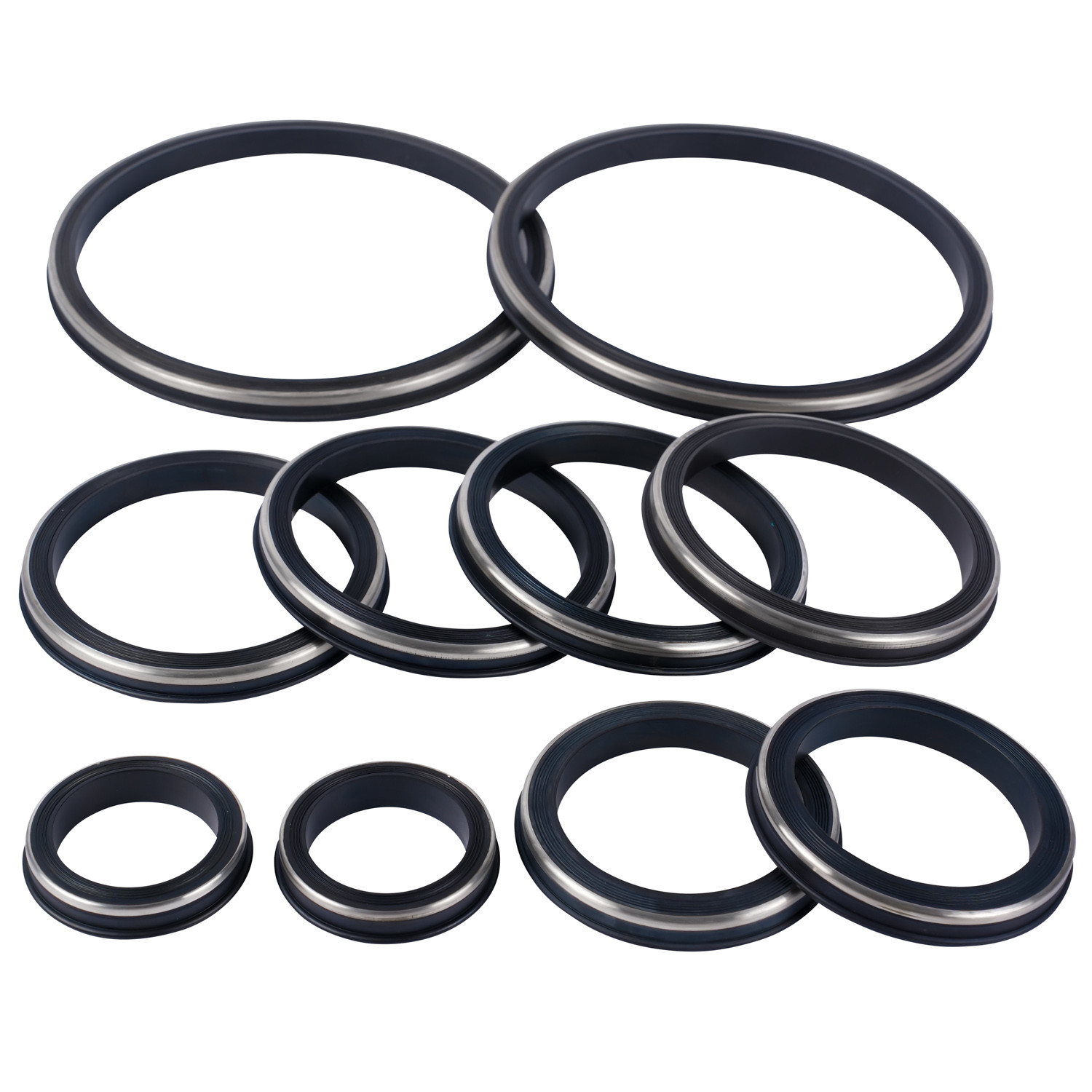 Oilfield Usage Nitrile Rubber Hammer Union Lip Seal Rings Oil Resistant Durable