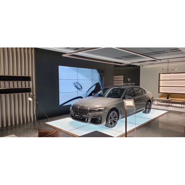 Exterior Super Narrow Bezel LCD Wall Display 46" 4K DID 3.5mm Bezel 3x3 Video Wall