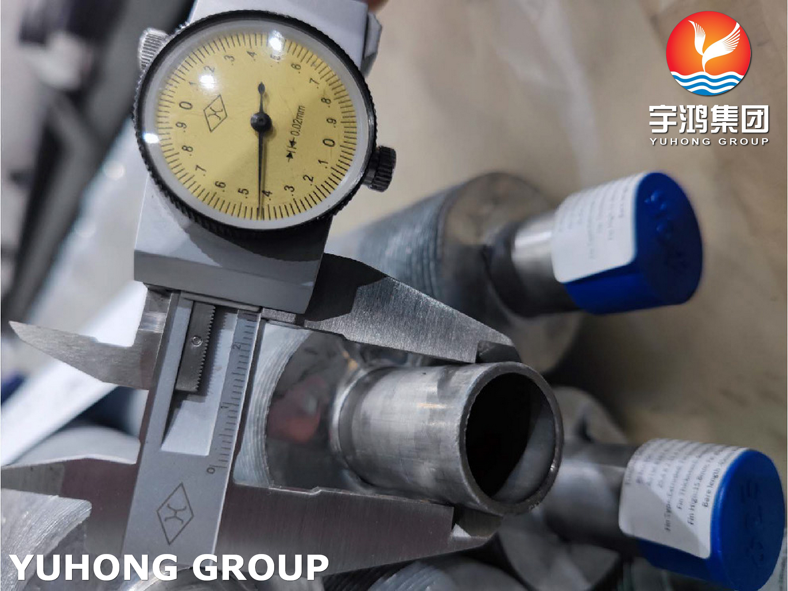 ASTM B163 Incoloy 825 Extruded Fin Tube For Heat Exchanger