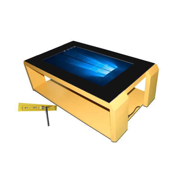 Waterproof Flexible Multi Touch Screen Table 43 '' Modern Style With One Year Warranty