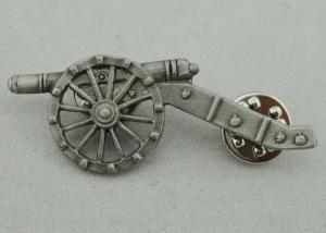China Zinc Alloy Soft Enamel Pin Die Casting , 3d Antique Nickel Plating wholesale