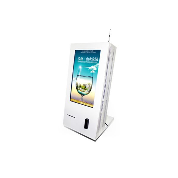 China SAW IR Capacitive Self Service Kiosk , Desktop Card Dispenser Kiosk wholesale
