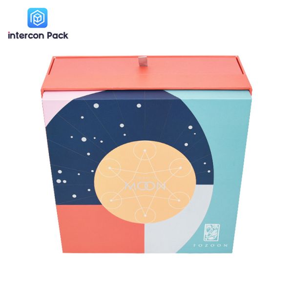 Environmental Friendly Magnetic Closure Gift Box , TUV Cardboard Drawer Box
