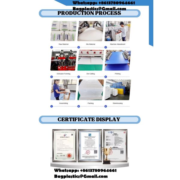 Wholesale Polypropylene Manufacturer Pp Sheets Hollow Plastic Storage Boxes With A Border Corrugated Frame Box Polypropylene Cardboard Sheet Container