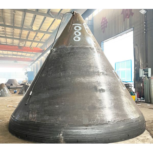 OEM / ODM Conical Head Vertical Tilting Cone Boiler Head Large Diameter