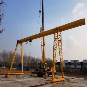 China 277KN Marble Slabs Q235B Single Girder Gantry Crane wholesale