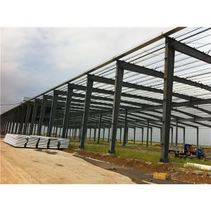 50-Year Painting Prefabricated Steel Frame Buildings for Agriculture