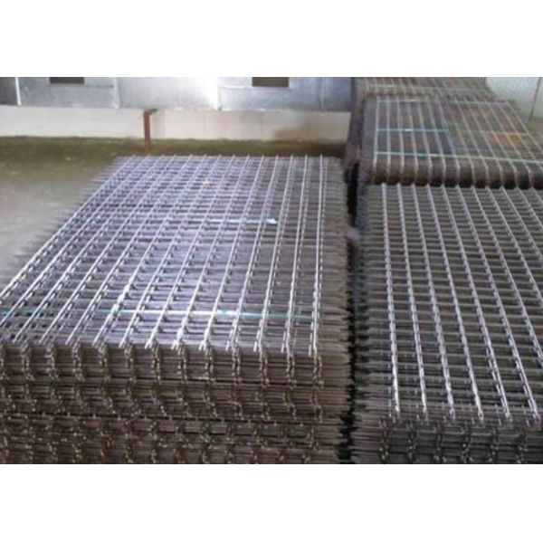 Masonry Galvanised Steel Weld Mesh Fence Panels 2 inch Square 3.0mm Diameter