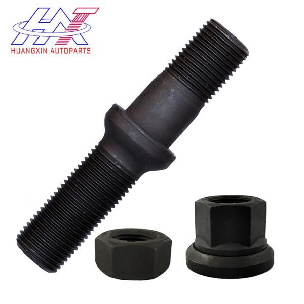 40Cr Steel Grade 12.9 Wheel Nut Bolt OEM With Flange Head 35CrMo