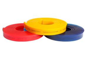 China 70-75 Duro Screen Printing Squeegee Rubber Squeegee Material Heat Resistant on sale