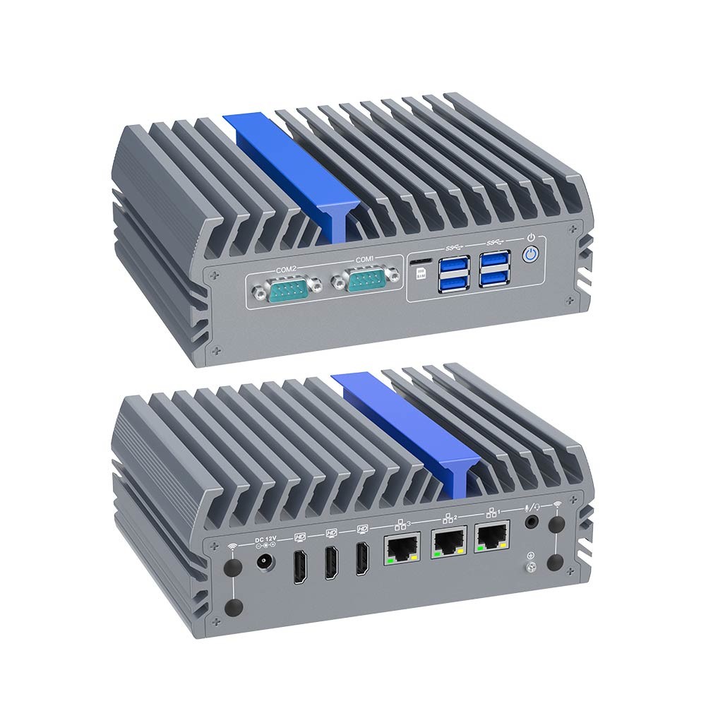 China Intel I5 12th Gen Industrial Mini PC Fanless Business Computer wholesale