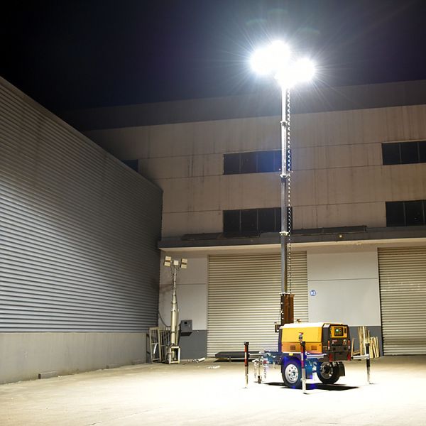 Portable Lighting Towers Rated Speed 1500/1800 rpm Diesel Light Tower Industrial Light Tower