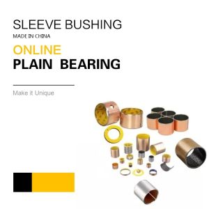 Tribology Solution Fiber Reinforced Composite Sleeve Bearing / Valve Bush