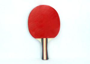 V-SIX Table Tennis Rackets  Orange Sponge With Coloured Handle / Reverse Rubber