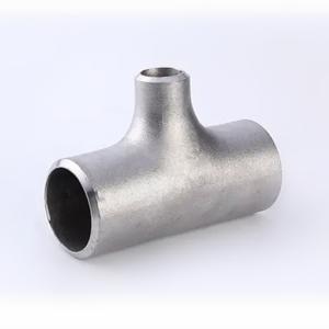 China Bulge Forming Ss 304 316l Stainless Steel Pipe Fittings Forging Welded Tees wholesale