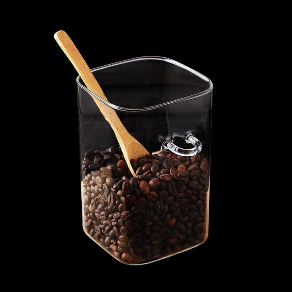 Industrial-Grade Glass Jars with Spoon | B2B Bulk Orders | Airtight Bamboo Lids | Custom Branding