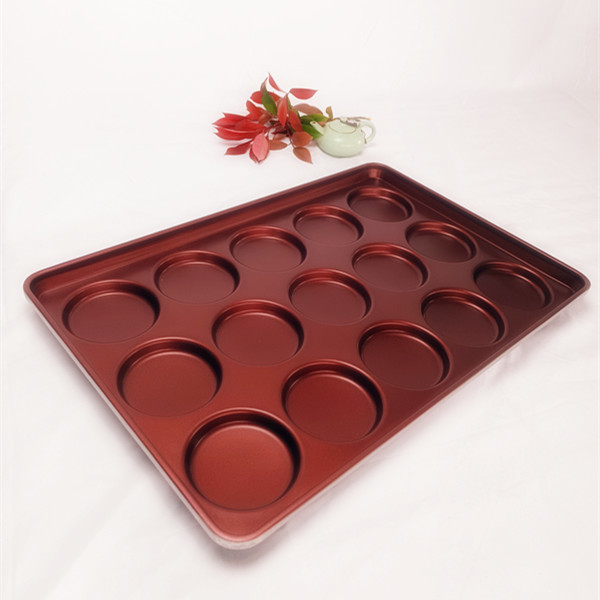 4" Square / Round Aluminum Hamburger Bun Mold