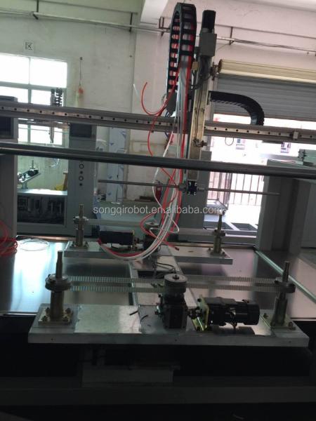 Quality Stainless Steel 5 Axis Automatic Painting Machine With Rotating Shaft for sale