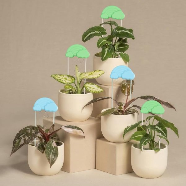 Silicone Rainbow Plant Waterer, Plant Watering Rain Cloud, Plant Lover Gifts, Plant Lady Gifts For Women, Plant Accessories,House Warming Gifts New