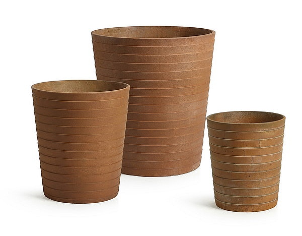 Archaic Style Cement Planters Pots For Outdoor And Indoor Decor