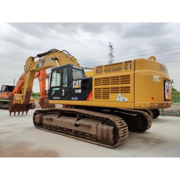 Bucket Capacity 1.8-3.11m³ with Good Condition Second-hand Cate 349D Crawler Type Hydraulic Excavator
