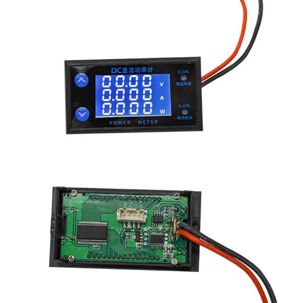 Quality 10A Digital Volt And Ampere Meter 4 Bit High Precision DC 0-200V for sale