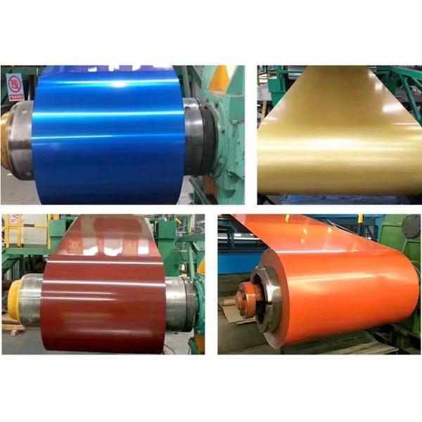 Anti Scratch Bending PPGI Steel 0.12mm SGCH Color Coated Sheet Coil For Durability