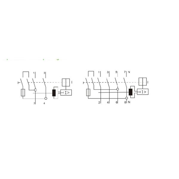 240V/415V residual current circuit breaker RCCB