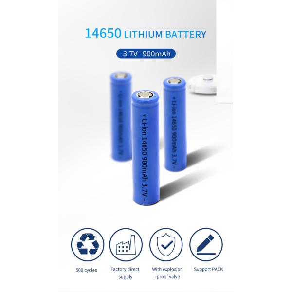 High Capacity Rechargeable Ternary Lithium Ion Battery Cells 18650 14650