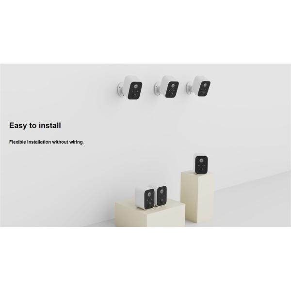 Smart Wireless Battery Camera with Basestation(E938J3F)