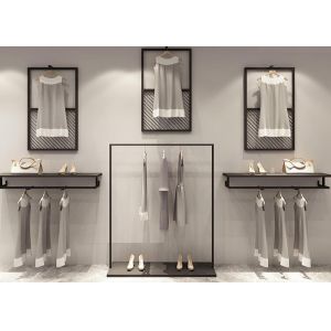 China OEM And ODM Service Clothing Display Rack / Clothing Wall Display wholesale