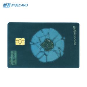 China Customized Metal Smart Card With Chip Magstripe Fingerprint Access Control wholesale