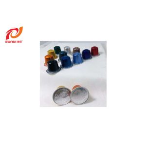 Recyclable Aluminum Compatible Nespresso Coffee Capsules / Empty Aluminum